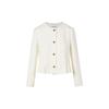 LANCY French Style Fishtail Hem Short Coat