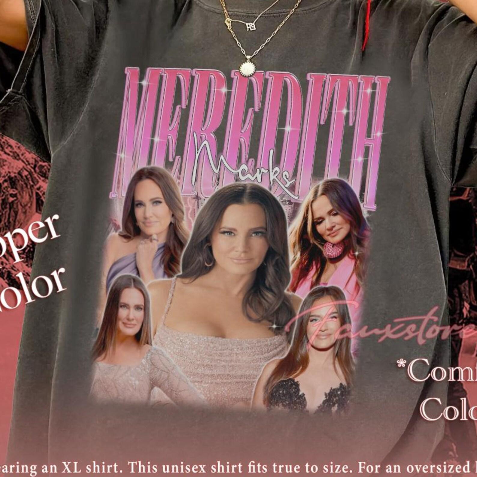 Meredith Marks Collage Graphic Tee – 100% Cotton Comfort (US Cotton) 3XL