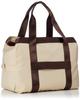 Lee Boston Bag with Lee Logo Silver Foam Lightweight Nylon Diaper Beige Print, Twill, 2-Way Bag/Shoulder Bag,