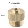 Superior Performance with Gas Tank Adapter Valve for Outdoor Cooking