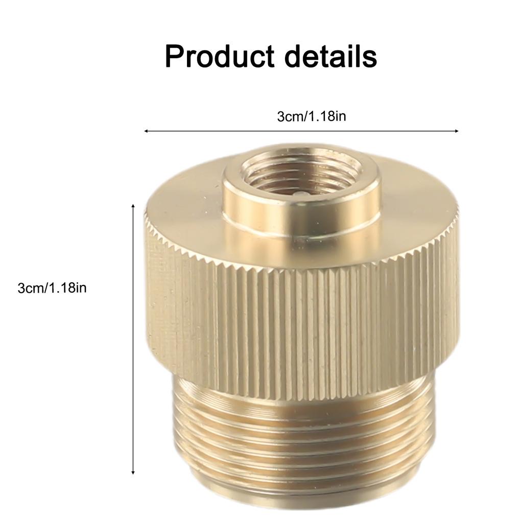 Superior Performance with Gas Tank Adapter Valve for Outdoor Cooking