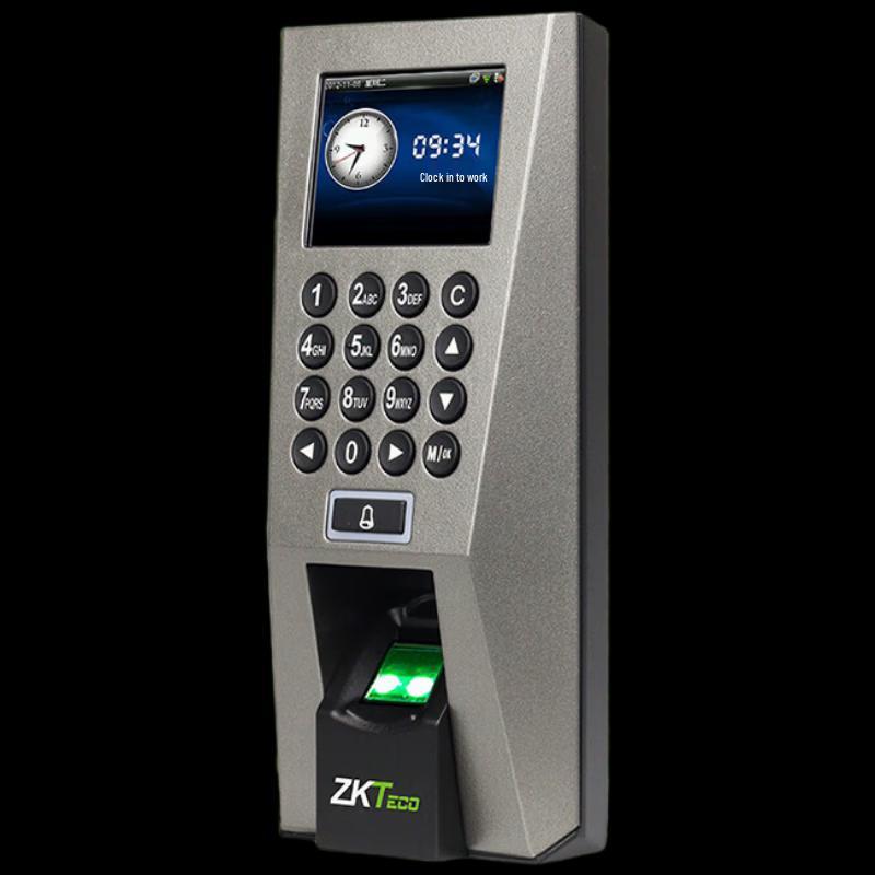 ZKTeco F18 Fingerprint Time Attendance and Access Control Terminal CN plug (adapter included)