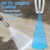 Turbo Nozzle for Pressure Washer Stainless Steel Rotating Pressure Washer Jet Nozzle  3625PSI Max 1/4inch Quick Connect Pressure