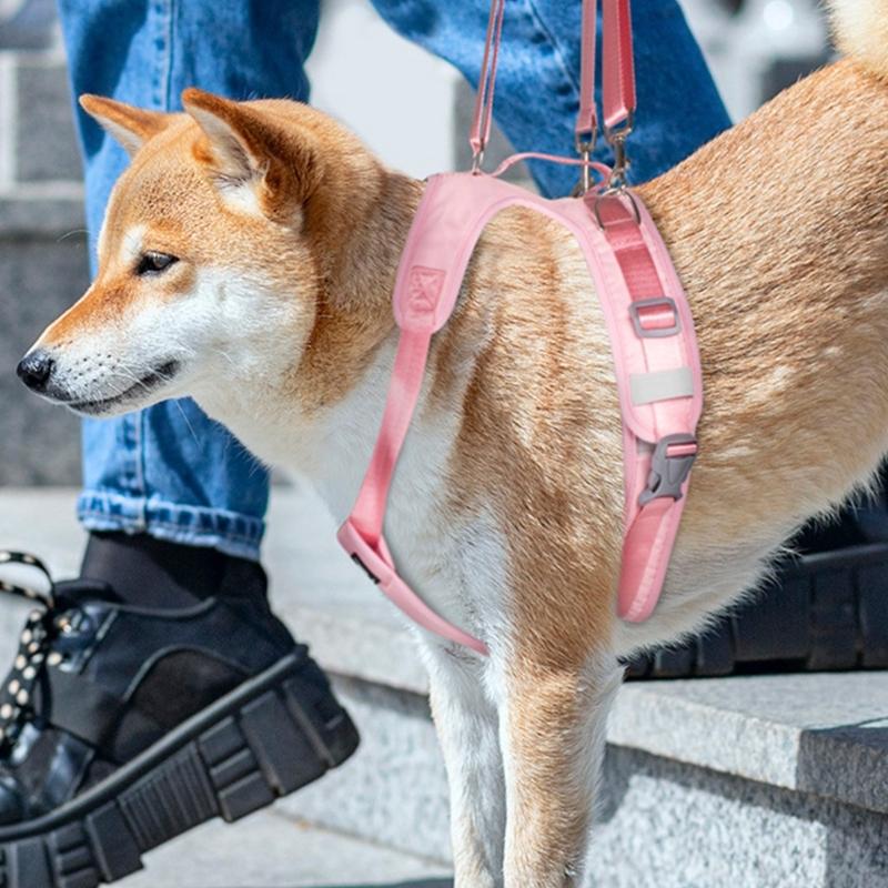 Handige hondenslingers Alle maten Honden Voor- en Achterpootondersteuning Tilharnas voor Gewonde Oude Hond Gehandicapte Huisdierbenodigdheid