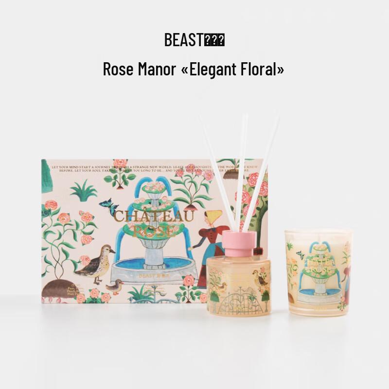 The Beast Shop Rose Manor Fragrance Gift Set