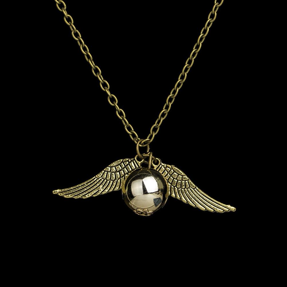 2 Peças Colar e Pulseira Pomo de Ouro Relíquias da Morte