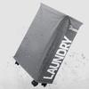 Foldable Laundry Basket Waterproof Dirty Clothes Organizer Storage Bag with Wheels