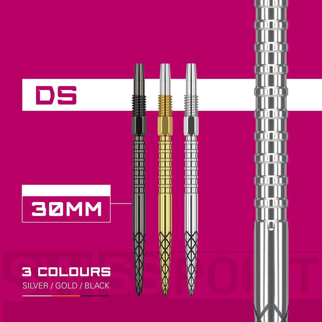 Target Darts Swiss Point Gold DS Diamond Surge Point 30mm Dart Point