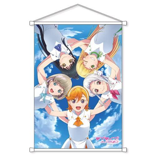 Kadokawa Love Live! Superstar!! B2 Tapestry Wish Song Approximately H72.8 X 51.5cm Made of Rare Suede