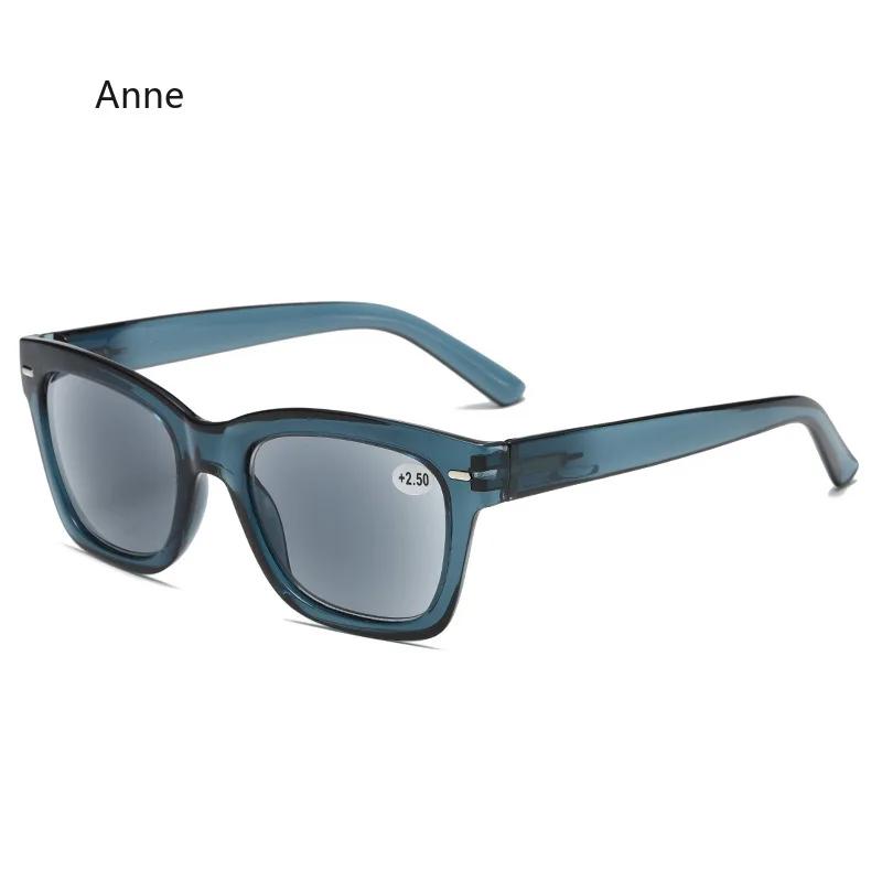 Fashionable Square Large Frame Reading Sunglasses Personalized Men Women Sunscreen Glasses Summer Anti UV Reading Glasses