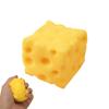 Toys Extra Large Size Cheese Fidget Toy Slow Rebound Shapeable Venting Ball Realistic Giant Squeeze for Adult Stress Relief