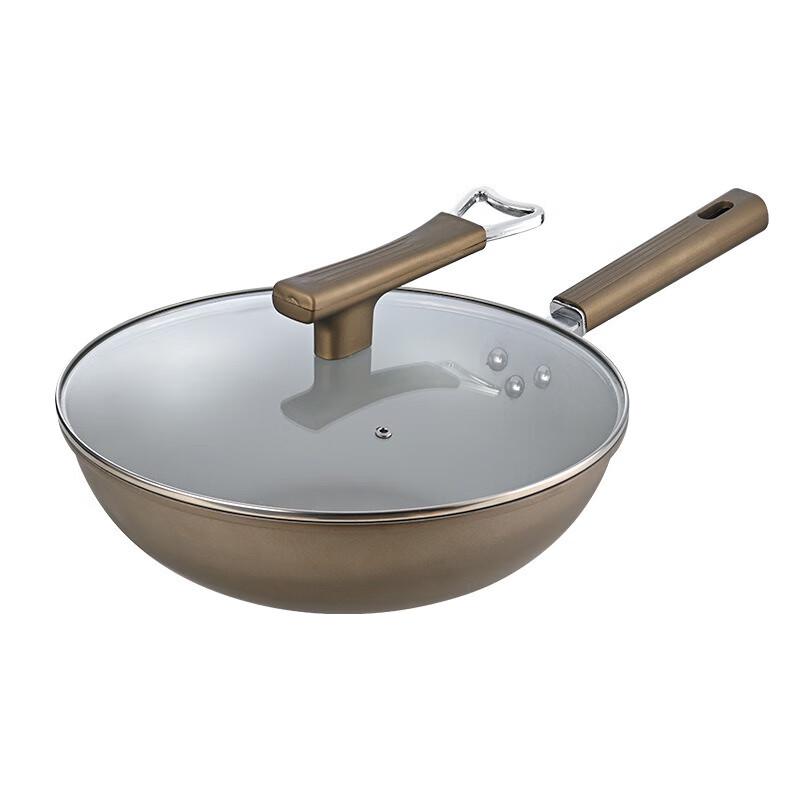 

WuTuo Non-stick Flat-Bottom Wok, Universal Cooktop