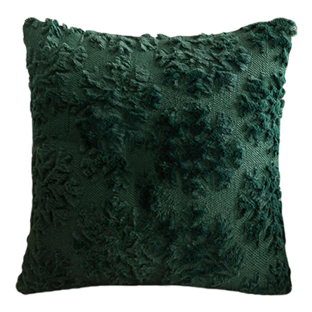 Christmas Pillow Covers Christmas Decor Soft Plush Pillowcase Couch Cushion Case Winter Holiday Decor For Home 45x45cm