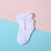 Lawadka Children's Girls Socks Summer Mesh Thin Kids Socks for Girls Bow Princess White Black Baby Sock Fashion Style 0-5Years