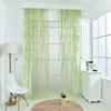 Wicker Offset Curtains, Window Screens, Home Decoration, Living Room, Bedroom, Simple And Fresh Pastoral Gauze Curtains