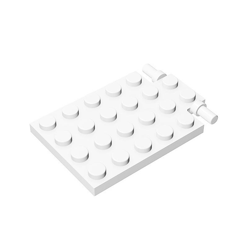 10 buc 92099 Placă Modificată 4 x 6 cu Balama Trapă Cărămizi Colecții Vrac Modular Jucărie GBC Pentru Tehnic MOC Blocuri de Construcție