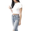 Calvin Klein Logo Short Sleeve T-Shirt Women tops J20J221595YAF