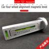 Magnetic Alignment Gauge for Four-Wheel Vehicle Camber Adjustment