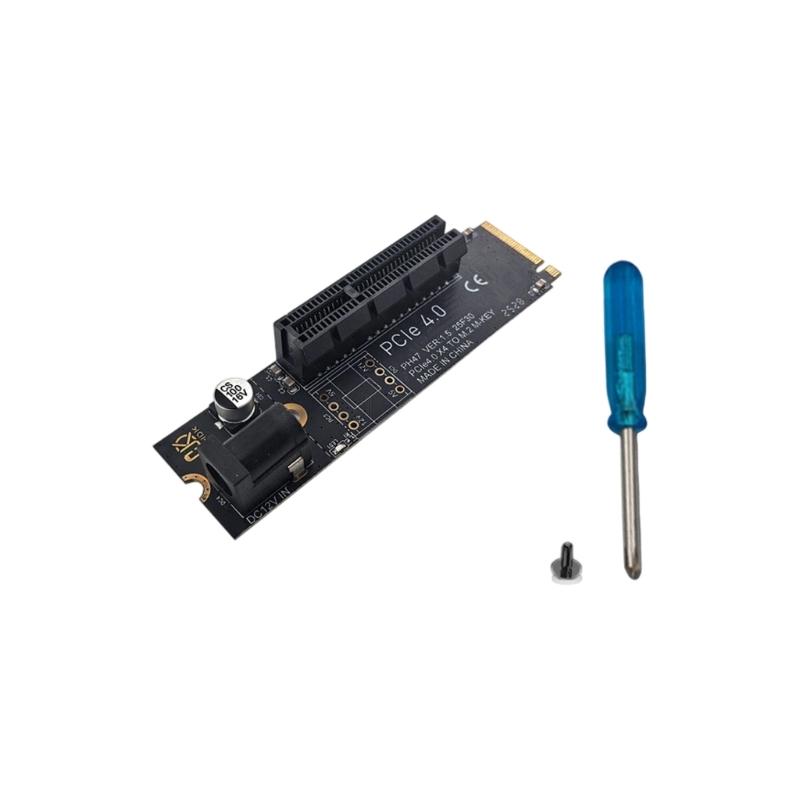 PCIE 4X To M.2 Adapter M.2 To PCIE 4X Hard Drive Converter Reader Adapter Card Replacement for Computer Accessories