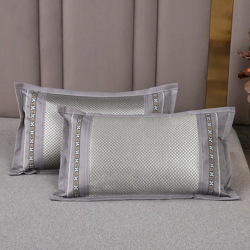 Cooling Buckwheat Pillow Adults Students Sleep Comfort Breathable Rectangle Bed