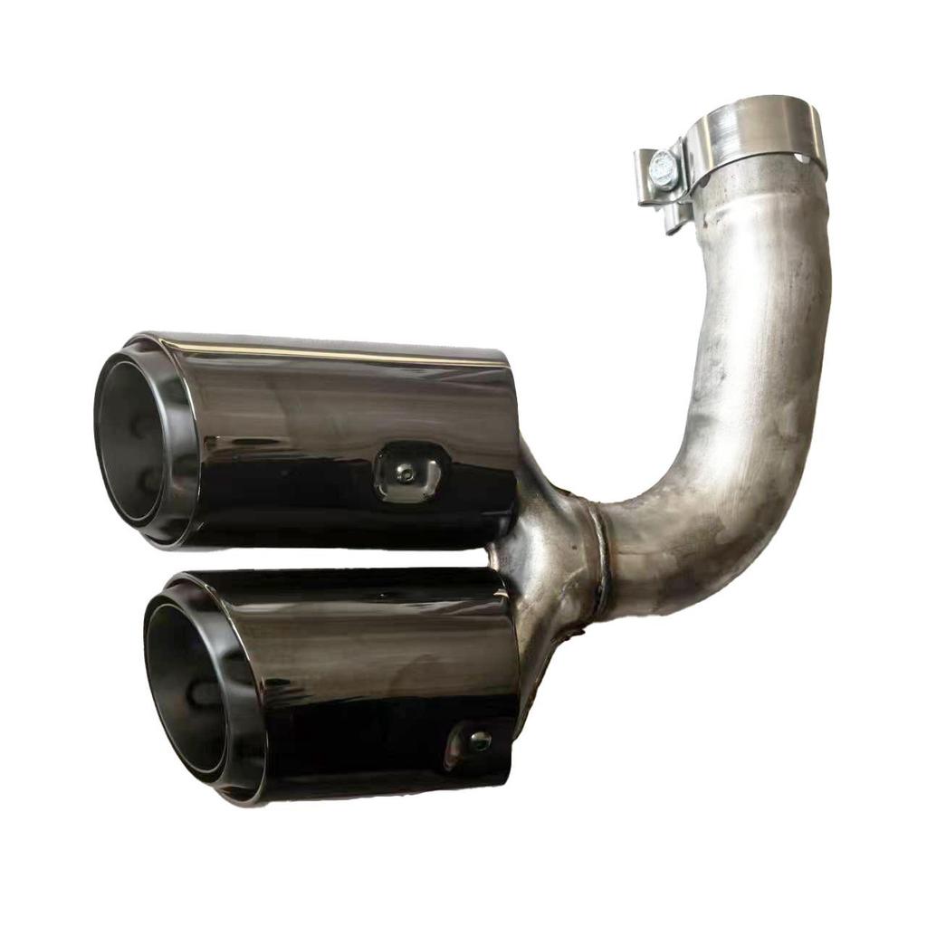 Porsche Cayenne, Macan, Panamera & 718 Titanium Black Quad Exhaust Tips