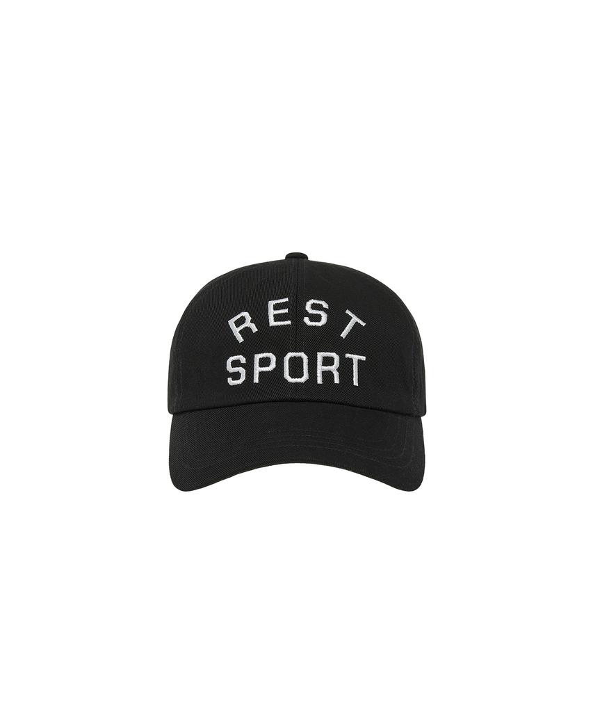 REST&RECREATION Rs Logo Cap - Black