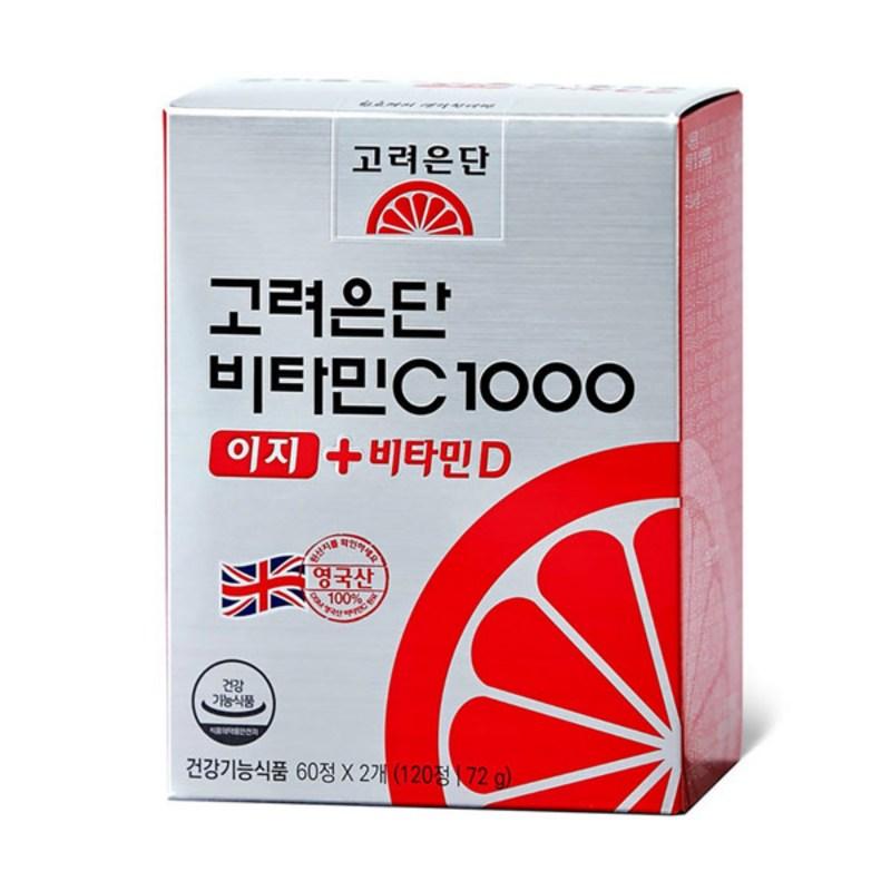 Korea Eundan Vitamin C 1000 Easy + Vitamin D, 60 Tablets, 2 Units