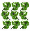 10pcs Banyan Trees Model 12cm HO OO Scale Model Trees  Train Garden Railroad Layout Diorama Artificial Miniature Tree Scenery