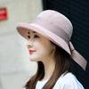 New Spring and Autumn Sun Protection Fisherman Hat for Women, Summer Korean Style Fashion Versatile British Style Sun Hat, Japanese Style