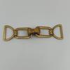 Zinc Alloy Hook Dog Clasp Keychain for Bags & Clothing Accessories - Creative Handmade Design