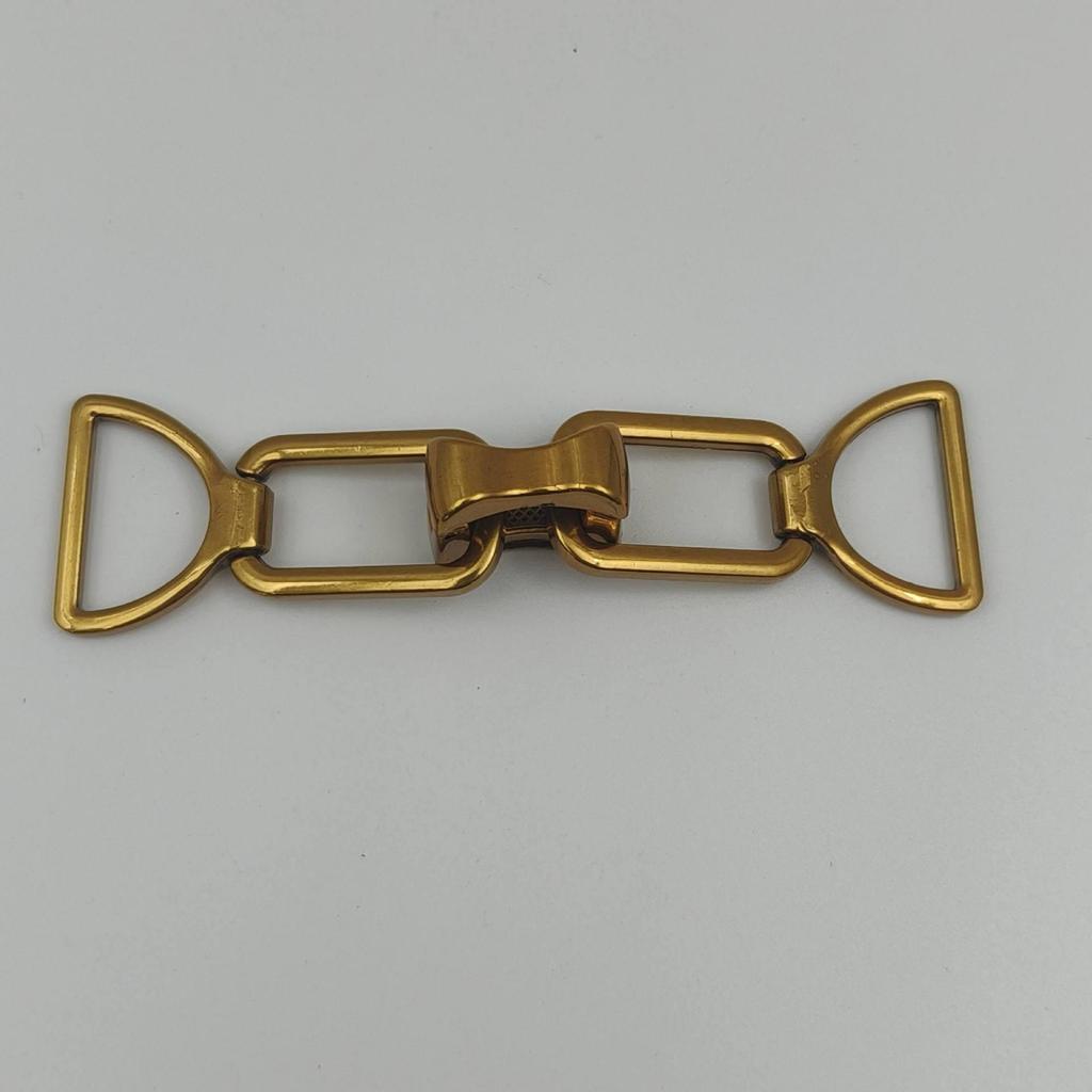 Zinc Alloy Hook Dog Clasp Keychain for Bags & Clothing Accessories - Creative Handmade Design