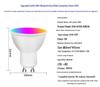 Voice-Controlled Smart GU10 Spotlight: RGBCW Dimming, Color Tuning, Alexa & Tuya WiFi Compatible