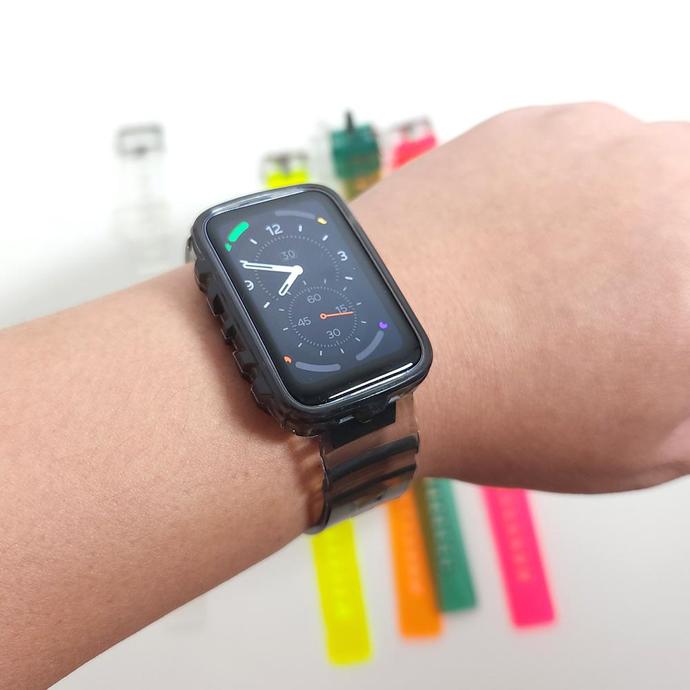 Transparent Strap Case For Xiaomi Band 7 Pro Replacement Wristband For Mi Band 7 Pro Clear Silicone Straps Bracelet Accessories