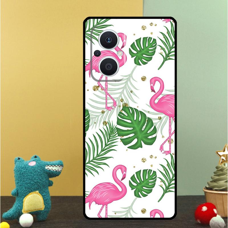 Flamingo Bird Case For OPPO Reno 15F 14F 11 12 13 F 14 10 15 Pro 7 8 Lite OPPO Find X5 X6 X8 X9 Pro Cover