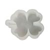 Leaves Candle Molds Clover Candle Molds for Candle Soap DIY Craft Gypsum Decorations Christmas Gift Home Decorations
