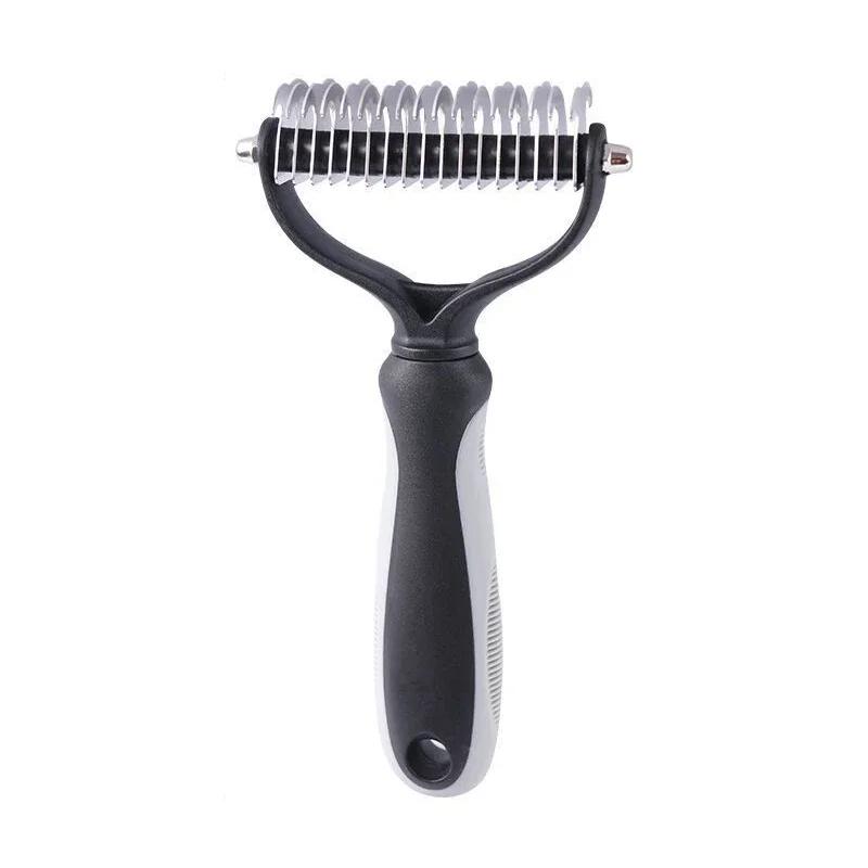 

Расческа для удаления шерсти у собак и кошек, длинная шерсть домашних животных, короткая шерсть, уход за домашними животными, щетка для стрижки, щетка для удаления колтунов, оборудование для ухода за домашними животными