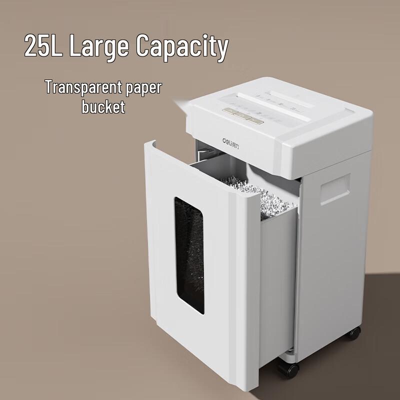 Deli 9904 Level 5 Micro-Cut Shredder CN plug (adapter included)