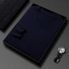 Men's Casual V-Neck Solid Color Knit Sweater - Autumn/Winter Long Sleeve Base Layer