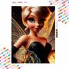 Disney Diamond Art Painting Kit  Fairy Lion Sparkle Craft, Home Wall Decor, Handmade Gift (132)