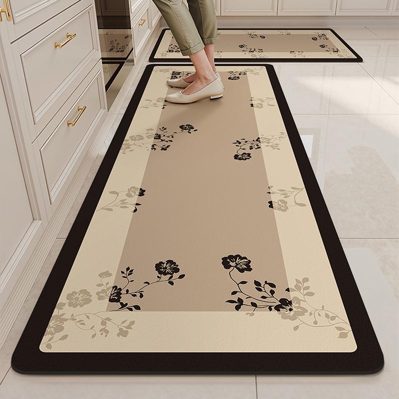 Carpet for Kitchen Absorbent Floor Mat Home Decoration Washable Runner Rug Long Non-Slip Foor Mat Alfombras De Cocina