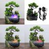 Indoor Table Waterfall Fountain Rockery Landscape Meditation Water Fountains