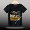 Children Unisex T-shirt Girl Boy Italian Brainrot Animals Kids Tung Tung Tung Sahur Short Sleeve Funny Meme Tee Summer Clothing