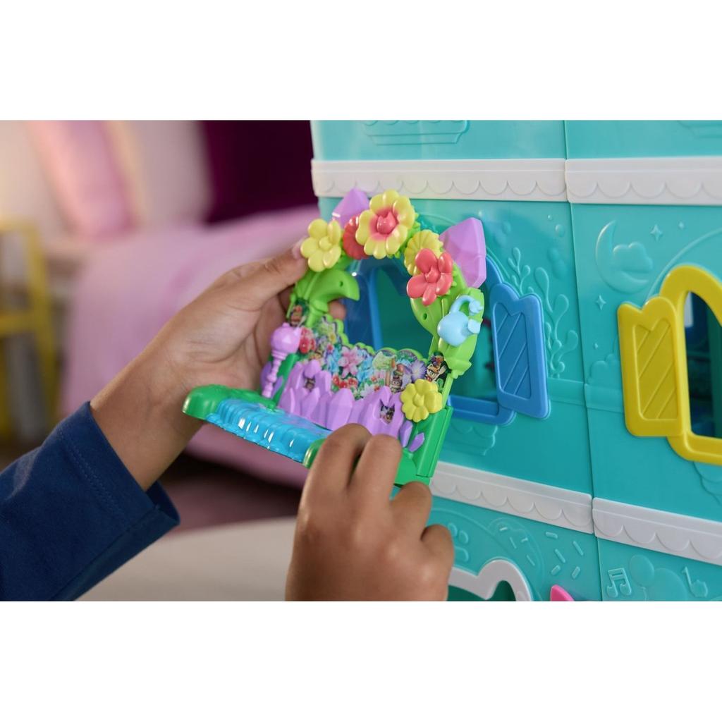 Gabby's Dollhouse Playset - Garden Balcony with Posable Doll and Accessories, Toys for Kids Ages 3+