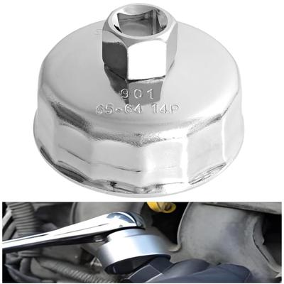 Klucz do filtra kubkowego 65mm średnica wewnętrzna Mini klucz do filtra Narzędzie do demontażu nasadki Akcesoria samochodowe zamienne