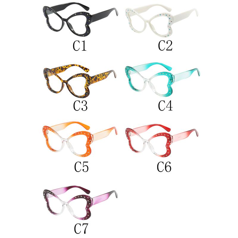 Anti-blue Light Glasses Butterfly Shape Eyewear Women Men Artistic Sense Eyewear Blue Light Blocking Man Lady Computer Eyeglas