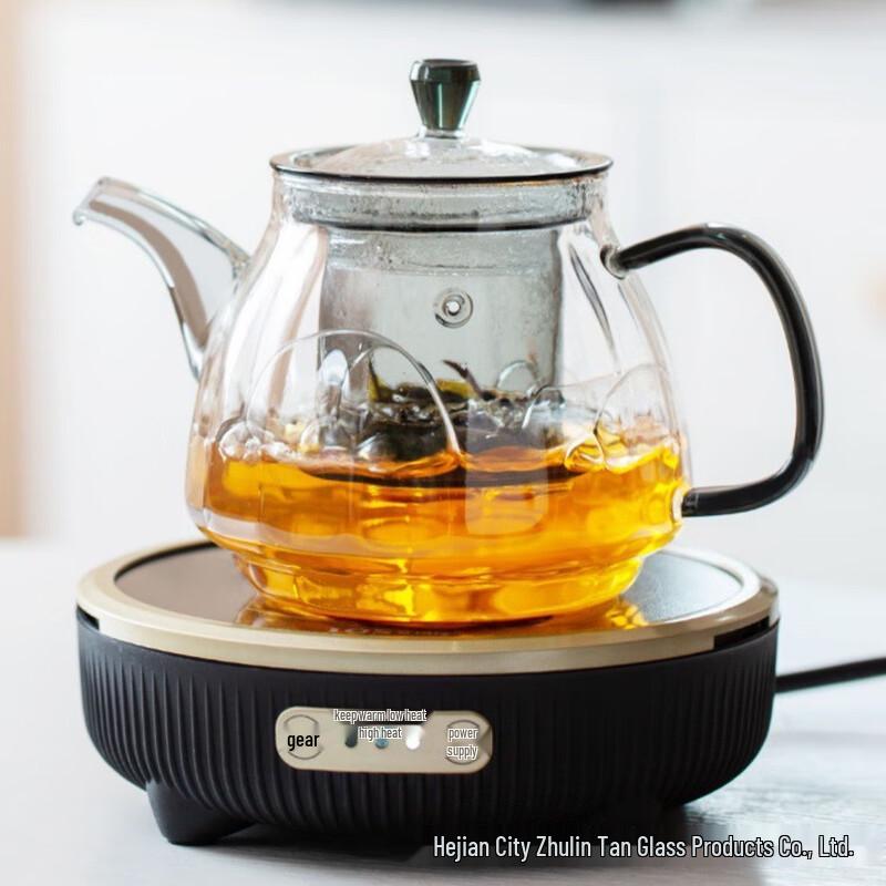 ZISIZ Högtemperaturbeständig Glas tekanna