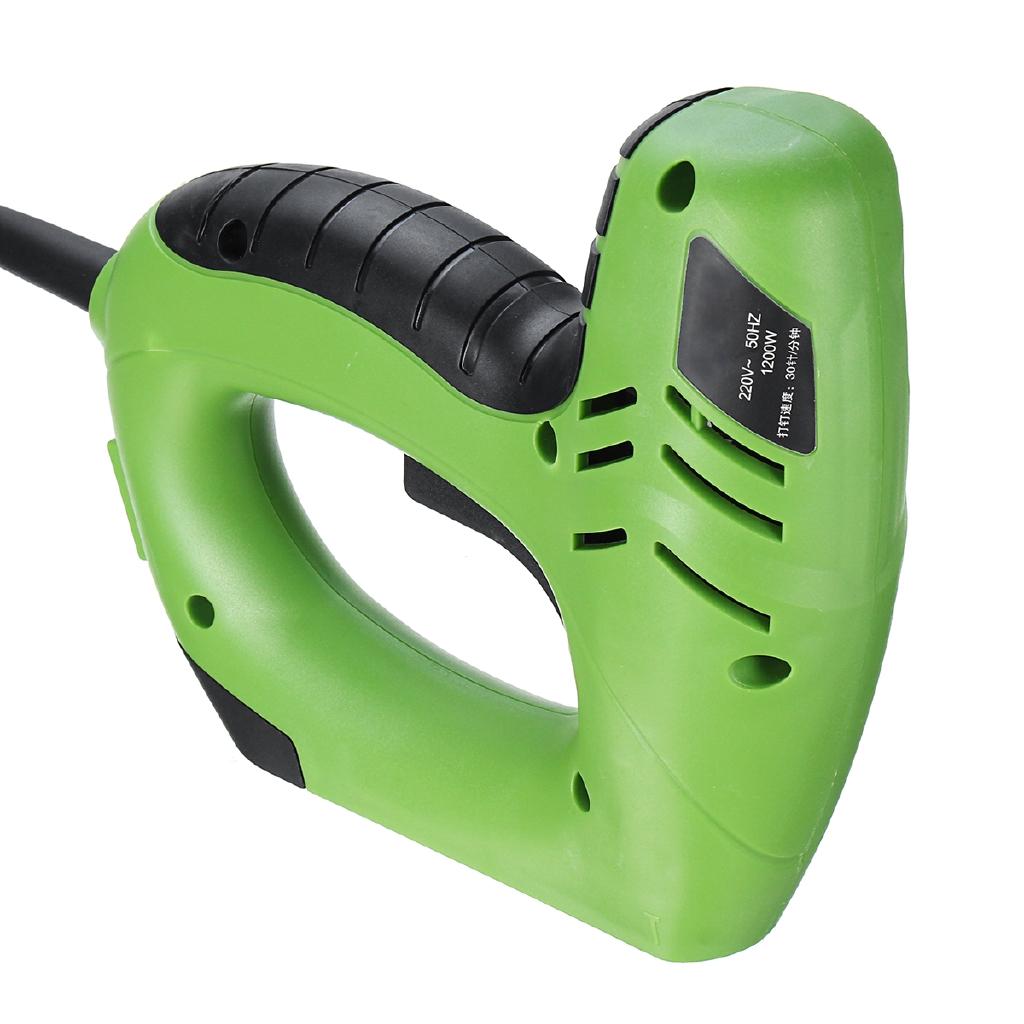 Grapadora Eléctrica Multifuncional Clavo Recto 10-14mm/Clavos Código 6-14mm Doble Uso Pistolas de Clavos para Carpintería