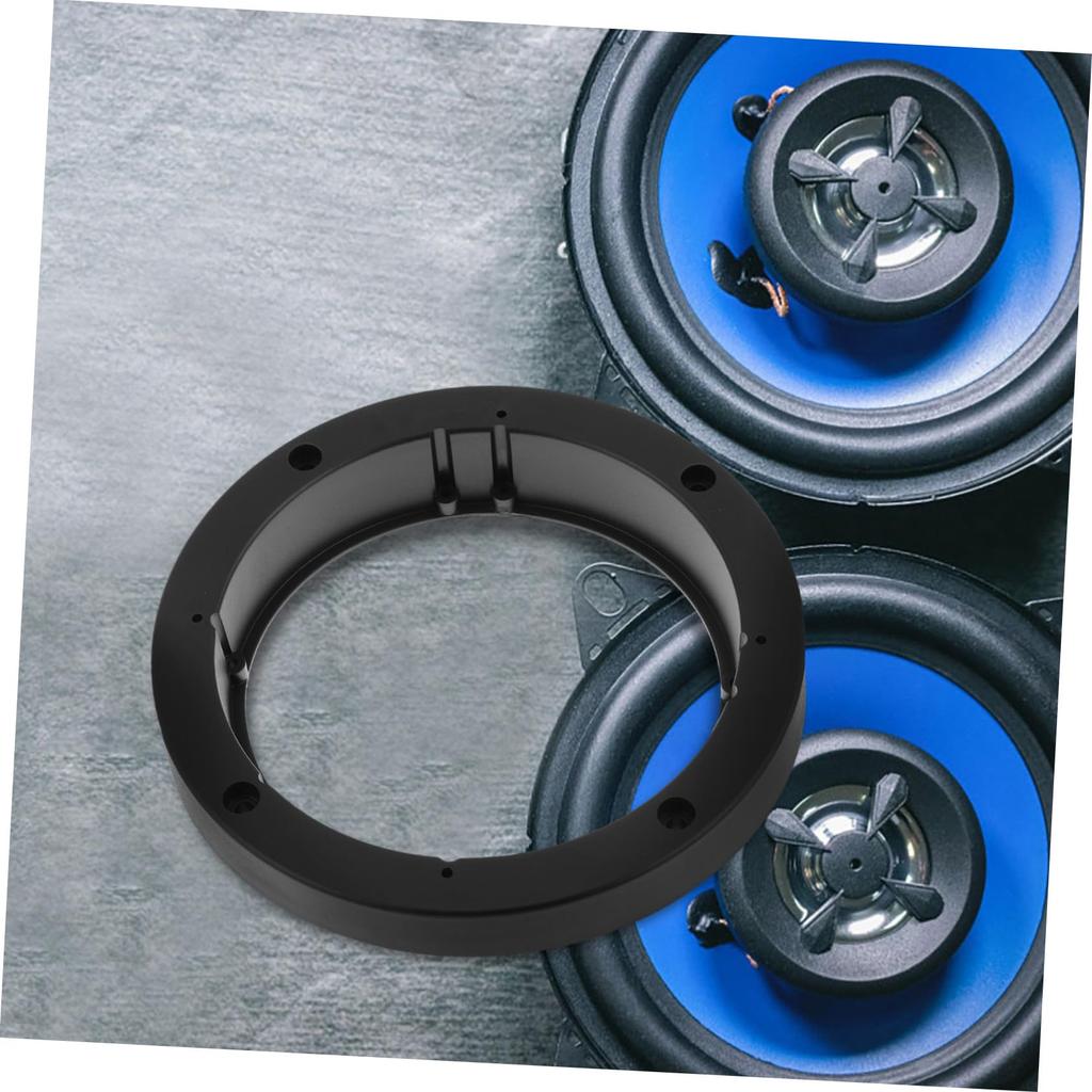 AKOOSY Car Speaker Thick Vibration Sound Quality Car Audio Speaker Easy Universal Design 2-Pack Spacers, Plastic, Reduction, Improvement, Bracket,