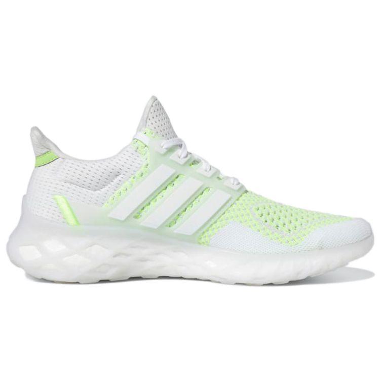 adidas UltraBoost Web DNA Dash Grey Pulse Lime Unisex Sneakers Green Cloud-White GZ1594