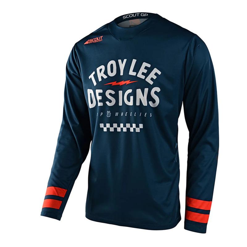 TROYLEE Neuer Downhill-Anzug Motorrad Offroad-Fahranzug Motorrad Reise Lokomotive Ausrüstung Ritter Schnelltrocknendes Anzug T-Shirt
